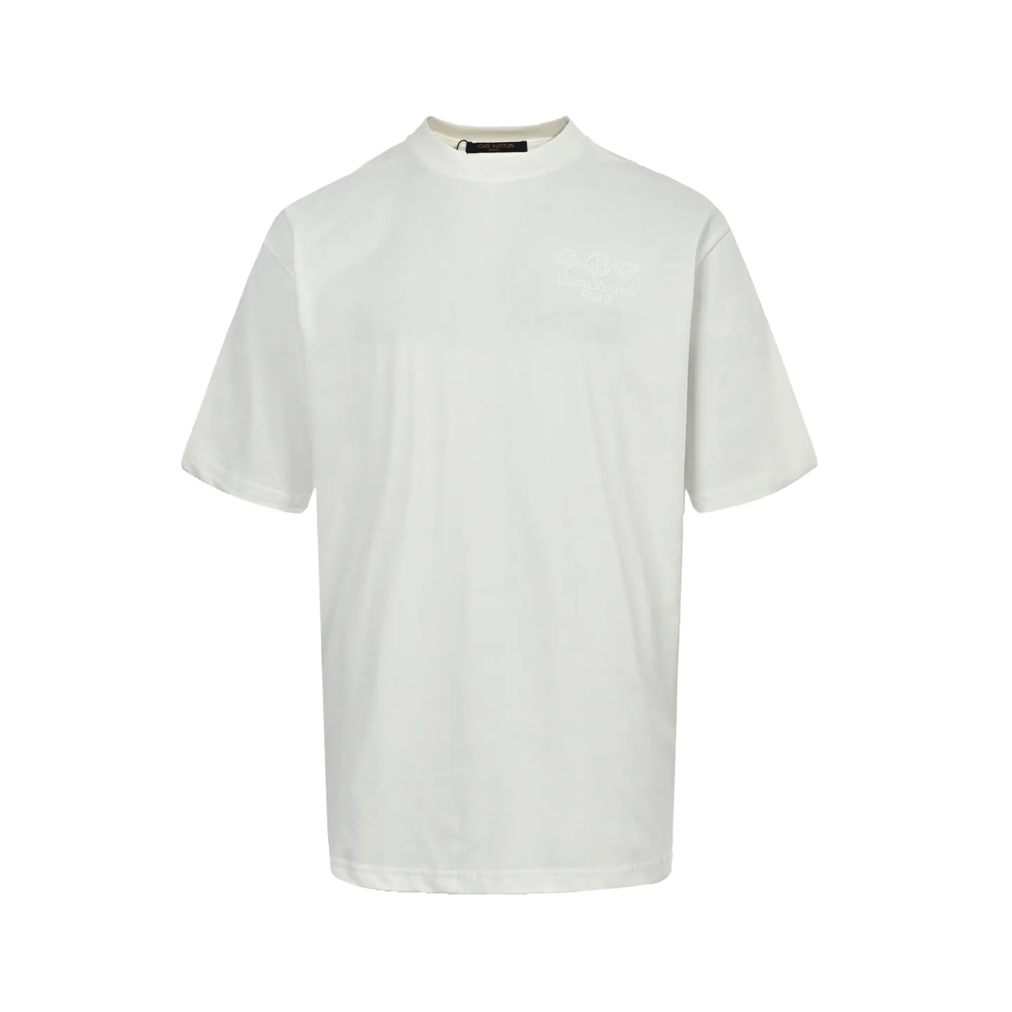 Louis Vuitton/Louis Vuitton three-flower embroidered short sleeves